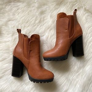 Chestnut Booties